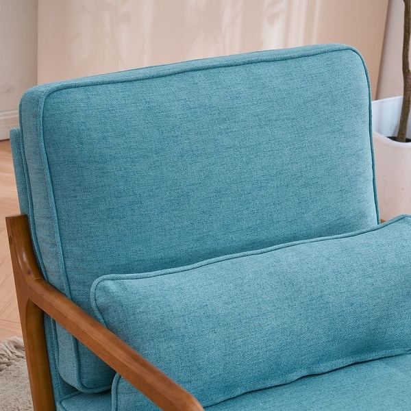 Mid Century Modern Upholstered Accent Chair