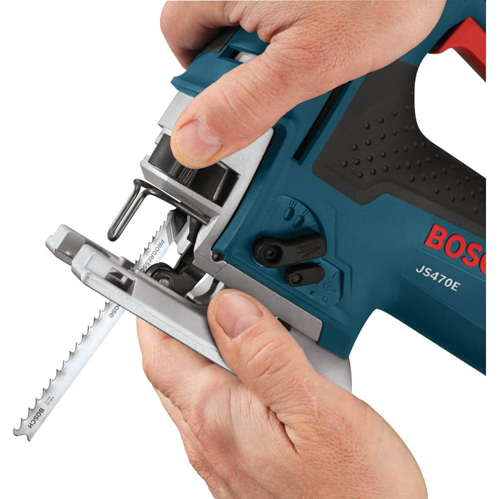 Bosch 7 Amp Corded Variable Speed Top-Handle Jig Saw Kit with Carrying Case JS470E