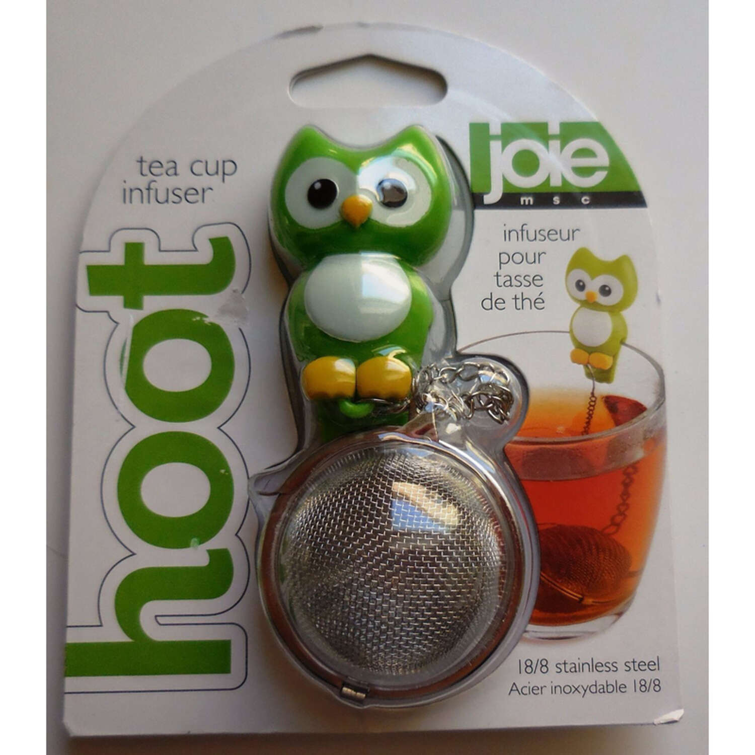 Joie Green Stainless Steel Tea Infuser