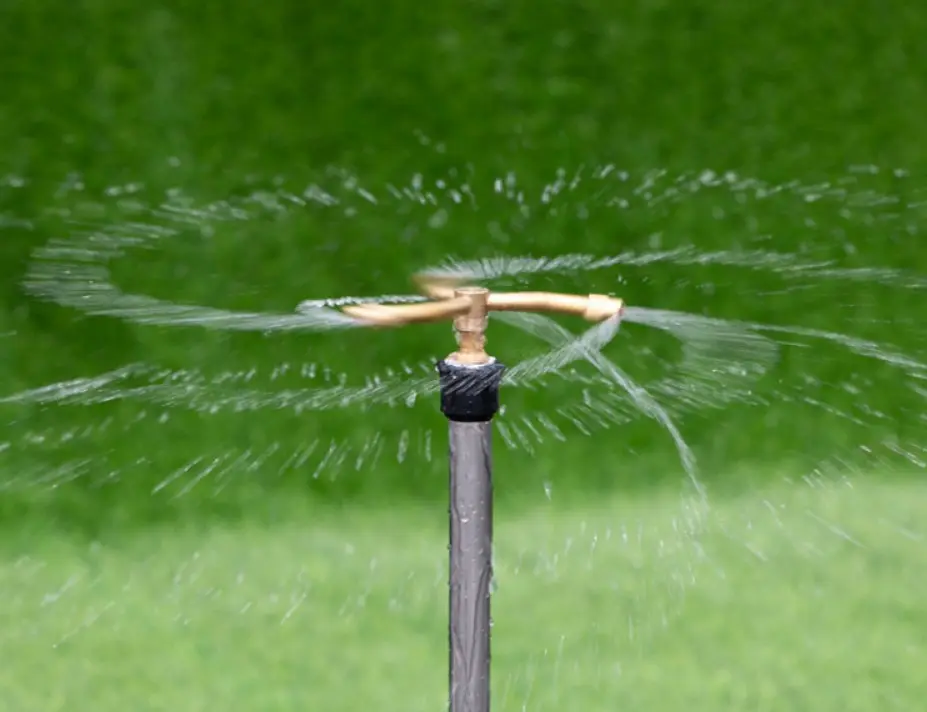 3 Arm Automatic Rotary Whirling Sprinkler Garden Lawn Irrigation Watering Nozzle Spray Rotating Brass Sprayer