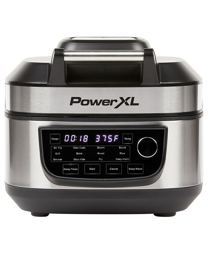 PowerXL PXL-GAFC 12-in-1 Grill  6-Qt. Air Fryer Combo