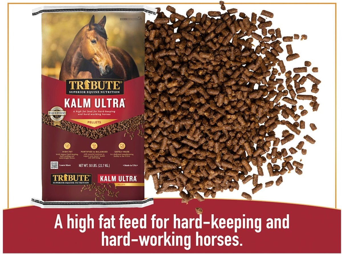 Tribute Equine Nutrition Kalm Ultra High Fat Horse Feed