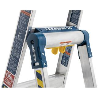 Werner LEANSAFE X3 Aluminum 3-in-1 Multi-Position Ladder ALDP376