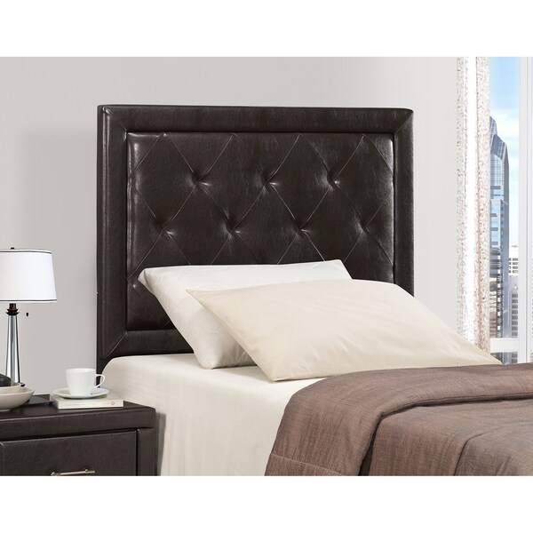 Copper Grove Bruckenau Brown Faux Leather Headboard - - 28077420