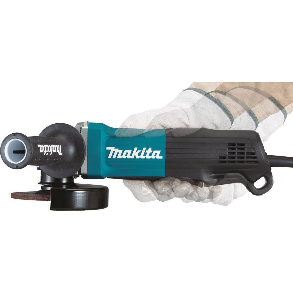 Makita 4-12 in.  5 in. Paddle Switch Angle Grinder GA5052