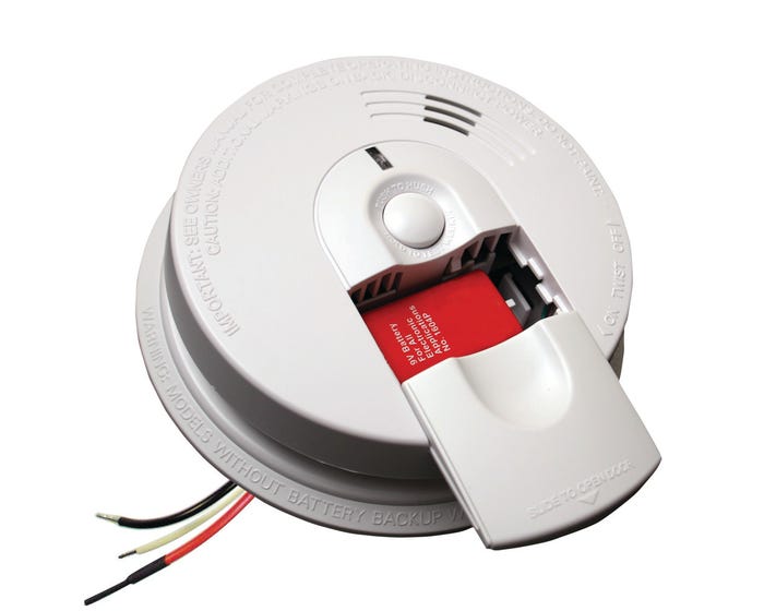 Firex i4618 AC/DC Hardwired Front Loading Smoke Alarm by Kidde - 21007581