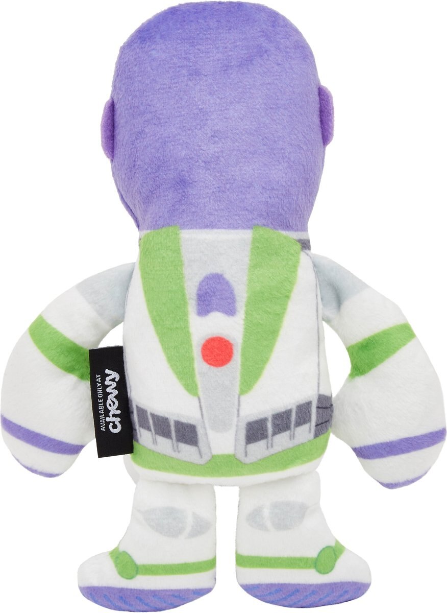 Pixar Buzz Lightyear Plush Kicker Cat Toy with Catnip