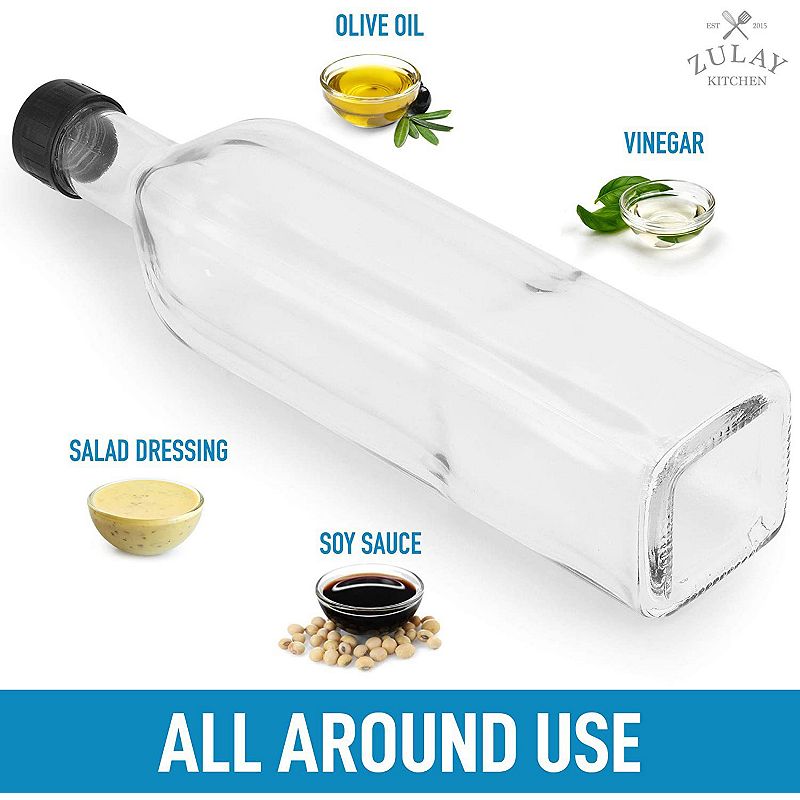 Olive Oil Dispenser Bottle with Accessories