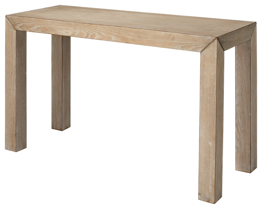 Brown Parson Table   Farmhouse   Console Tables   by HedgeApple  Houzz