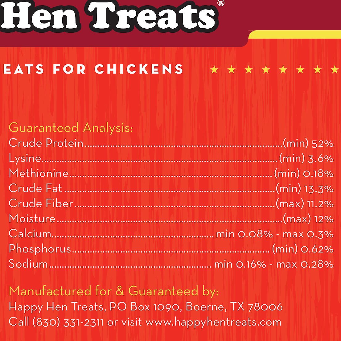 Happy Hen Treats Cricket Craze Dried Crickets Chicken Treats