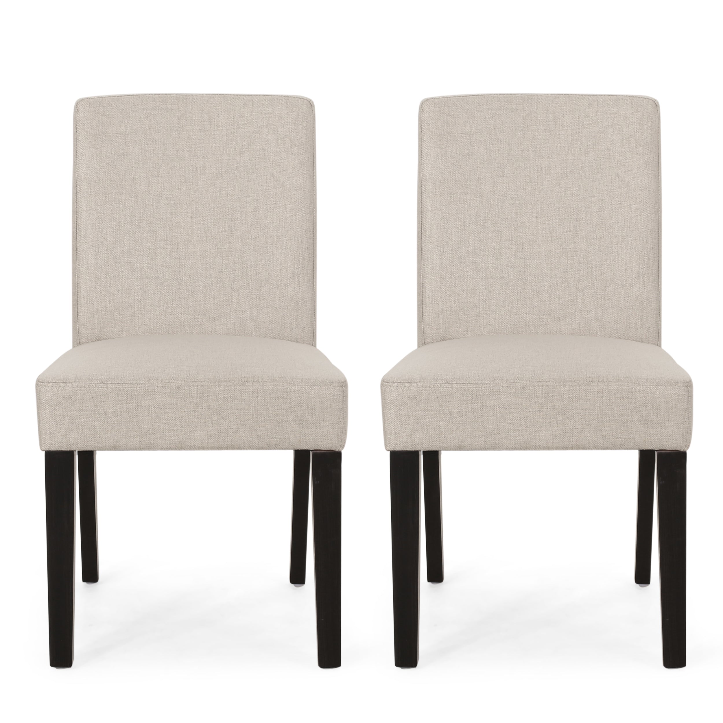 Pocatello Kuna Contemporary Upholstered Dining Chair, Set of 2