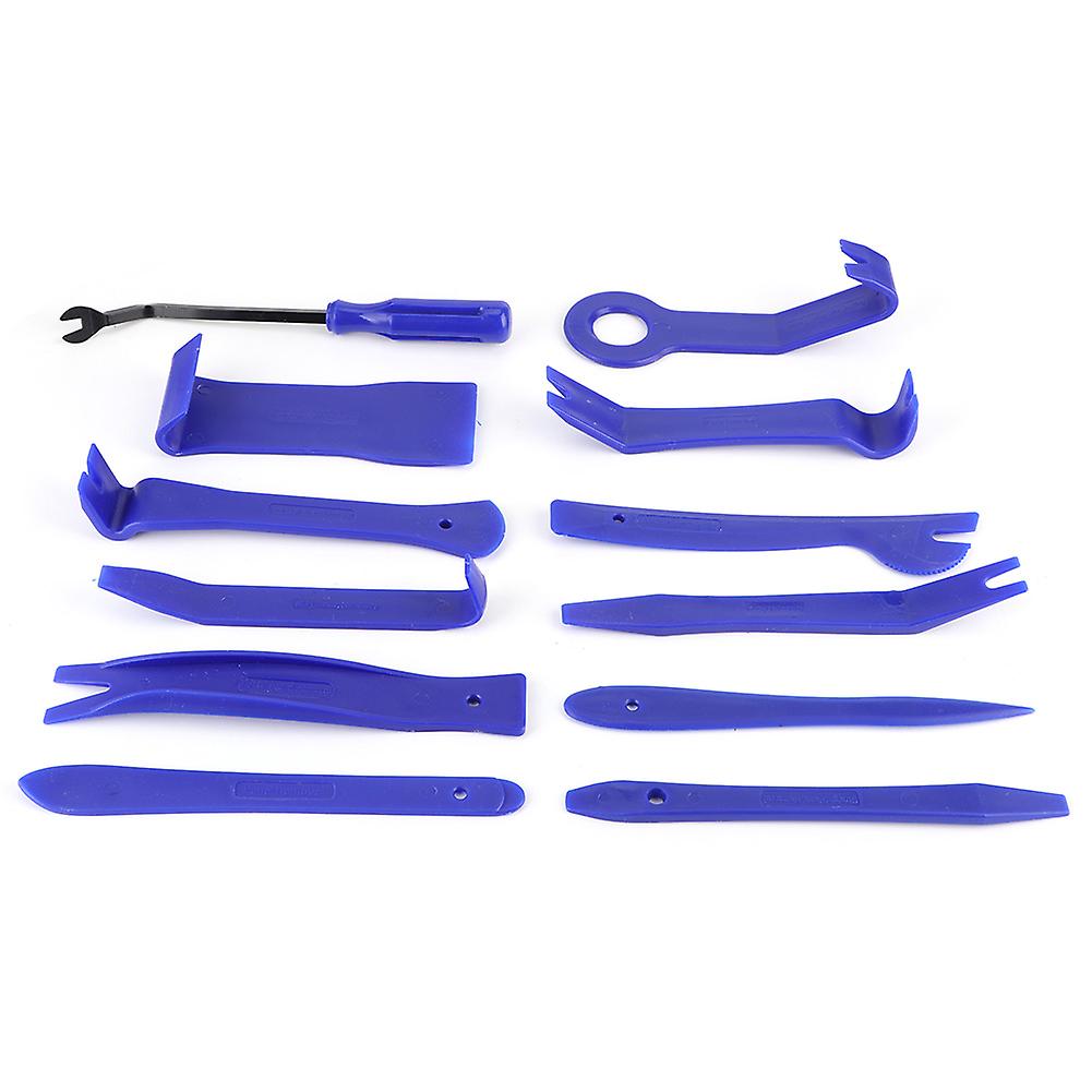 12pcs Car Interior Trim Door Panel Removal Dashboard Gps Stereo Radio Pry Kit Repair Tool