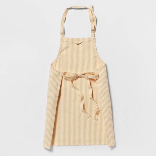 Cotton Striped Apron