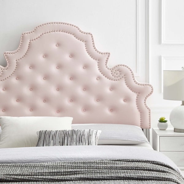 Diana Tufted Performance Velvet Full/Queen Headboard - - 33939561