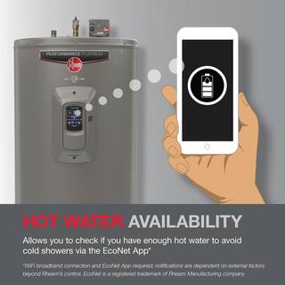 Rheem Gladiator 50 Gal. Tall 12 Year 45004500-Watt Smart Electric Water Heater with Leak Detection and Auto Shutoff XE50T12CS45U0