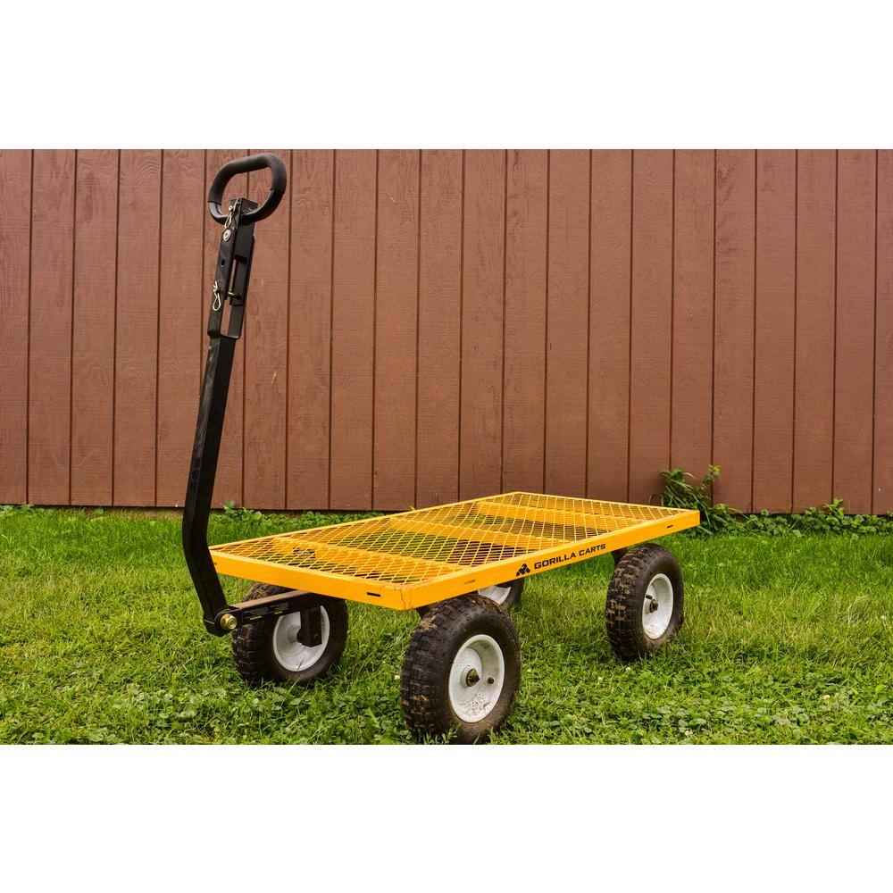 GORILLA CARTS 1200 lbs. Heavy Duty Steel Utility Cart GOR1201B