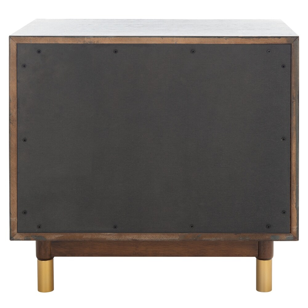 SAFAVIEH Justice 2 Drawer Accent Table Nightstand