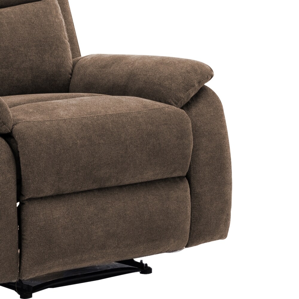 Contemporary Faux Leather Living Room Reclining Chair