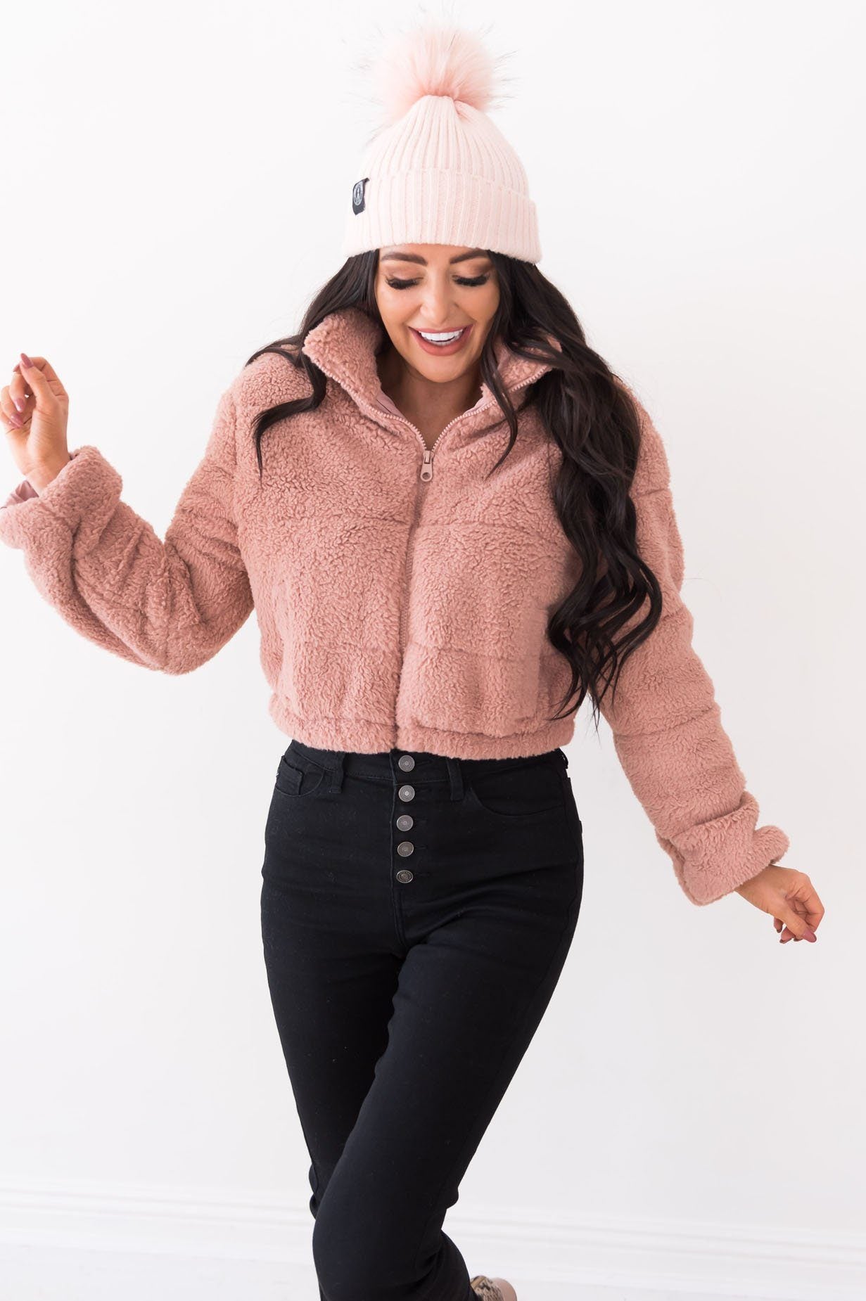 Snow Princess Modest Sherpa Jacket