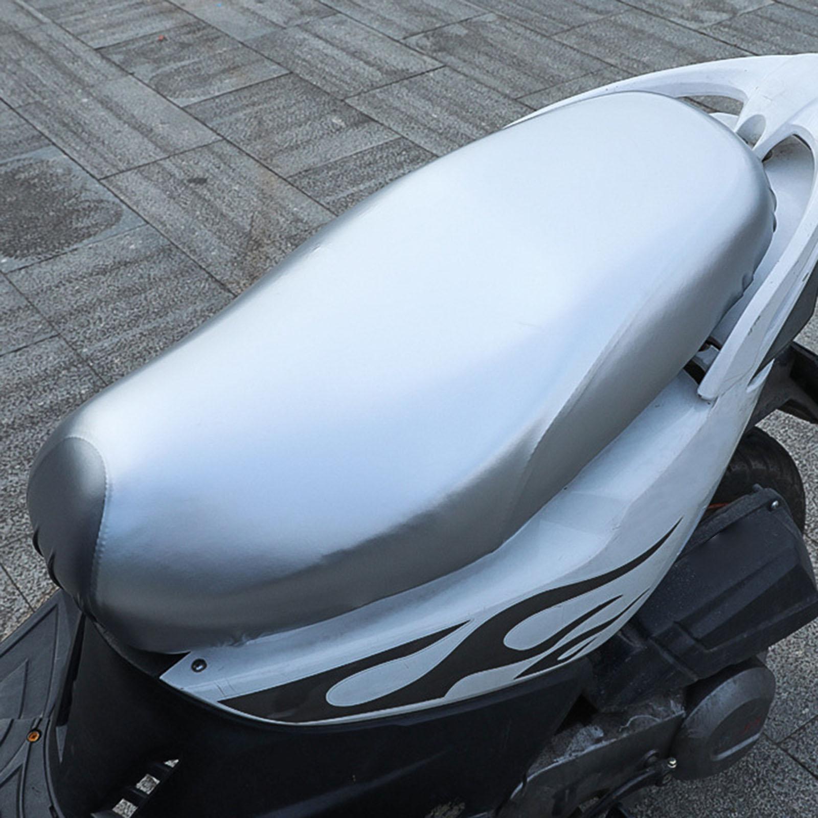 Universal Waterproof Motorcycle Seat Cover Protector Accessories Professional Durable Rainproof Easily Install for Electric Bycicle ，