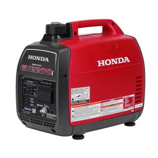 Honda 2200-Watt Remote StopRecoil Start Bluetooth Super Quiet Gasoline Powered Inverter Generator with Advanced CO Shutdown EU2200ITAN