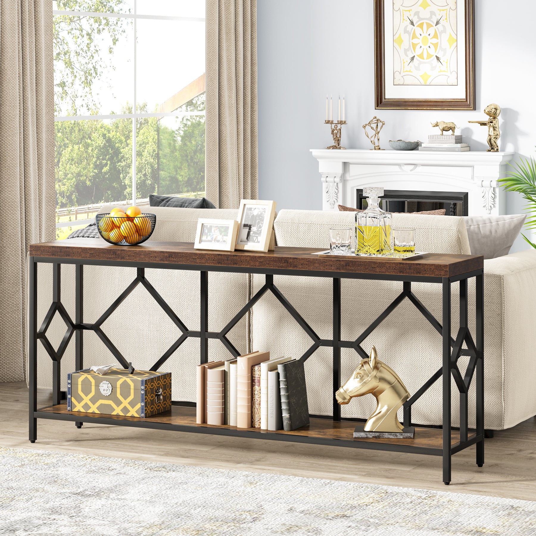 2-Tier Console Table, 71