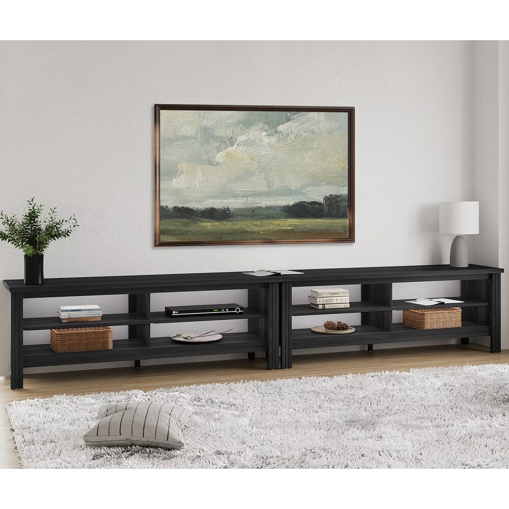 70 Inch TV Stand for 75'' TV  Classic Entertainment Center TV Console