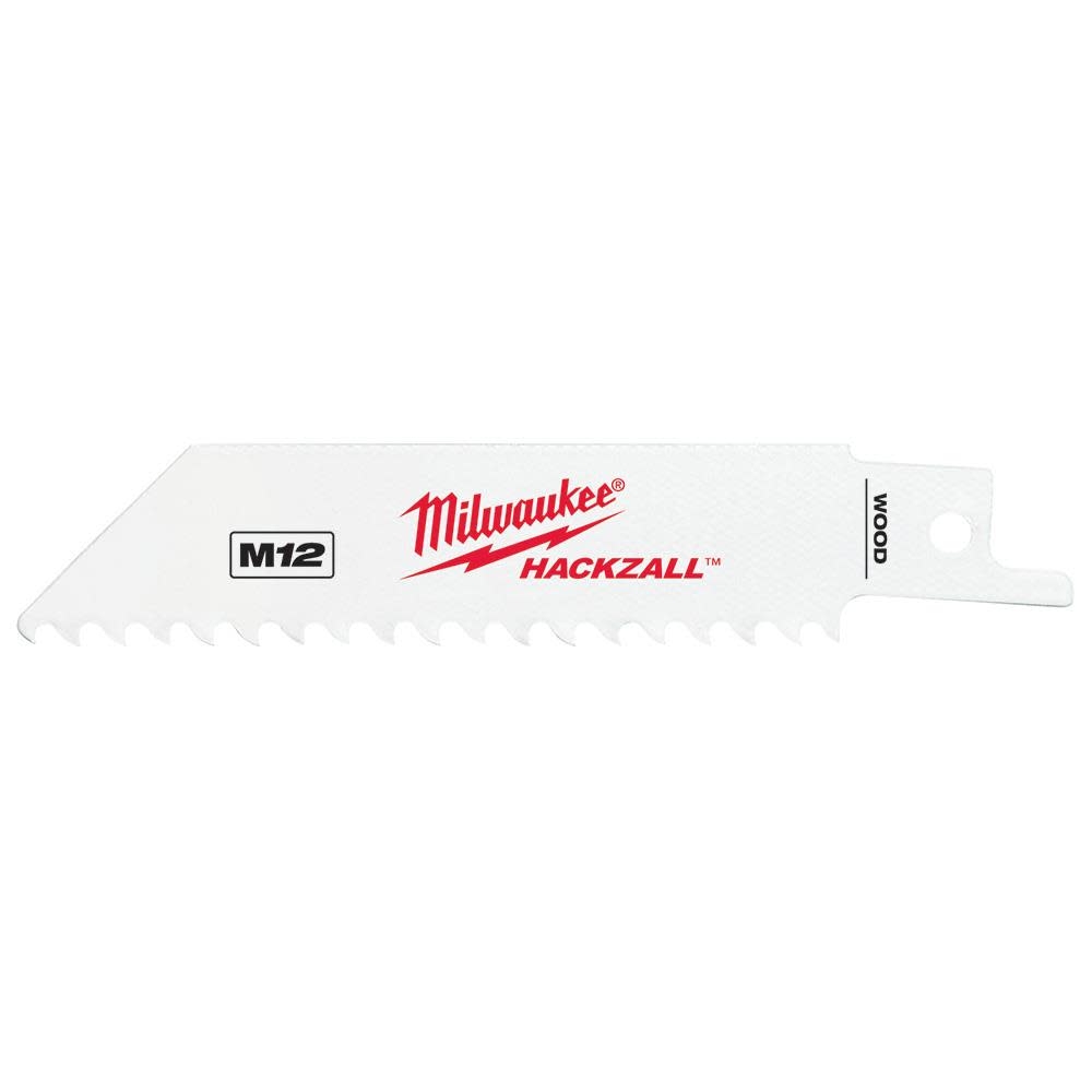 Milwaukee M12 HACKZALL Bi-Metal Blade-Wood 5PK 49-00-5460 from Milwaukee