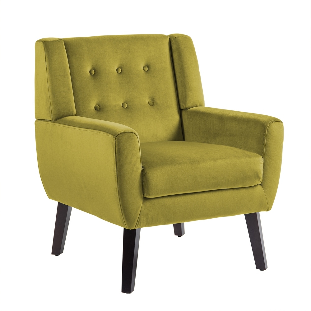 Modern Accent Chair Velvet Armchair