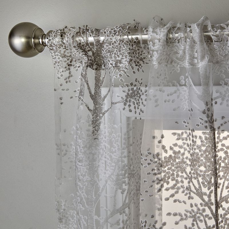 SKL Home Shadow Trees 1-panel Window Curtain