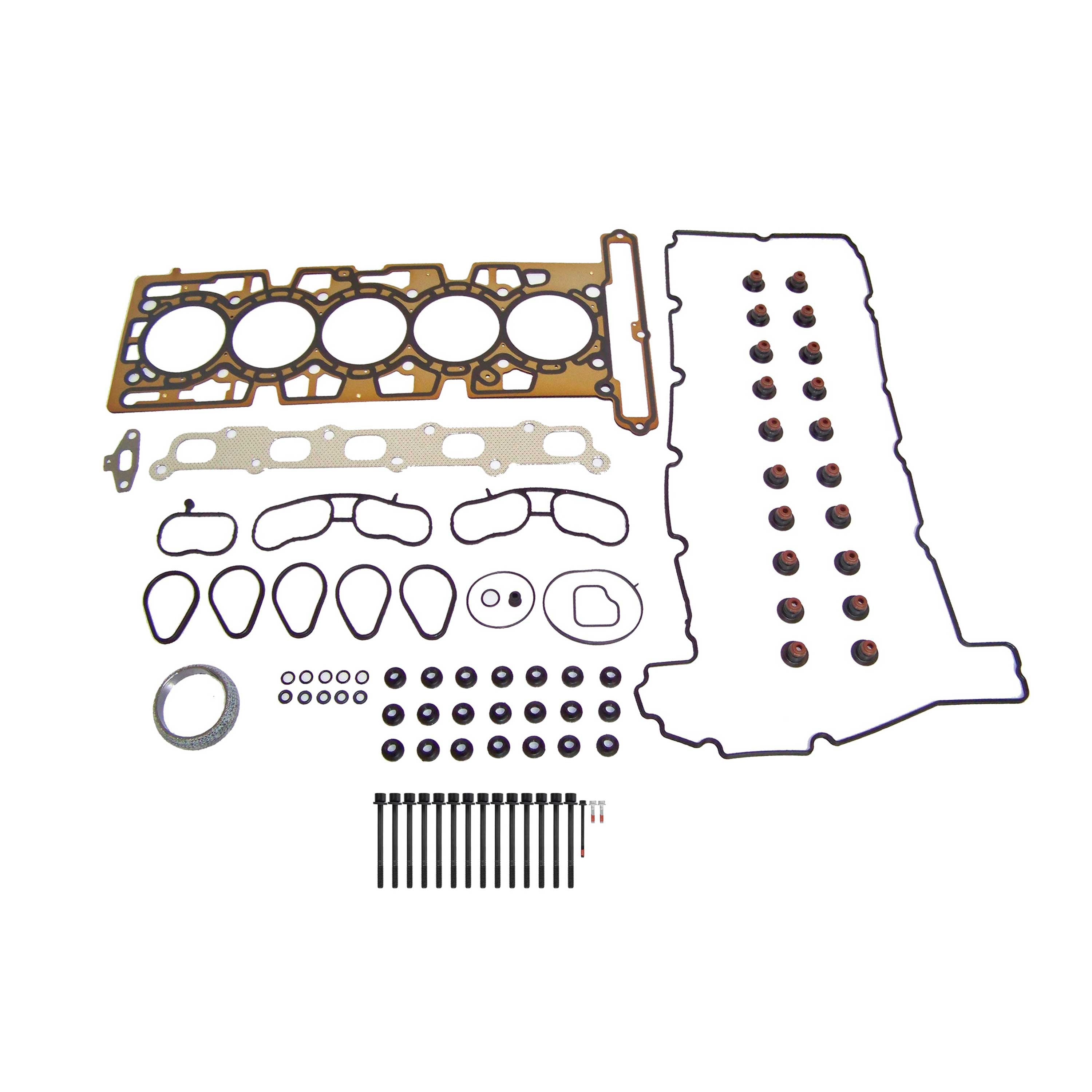 DNJ HGB3122 Cylinder Head Set with Head Bolt Kit For 2004-2006 for Chevrolet Colorado 3.5L 3460cc 211cid L5 DOHC