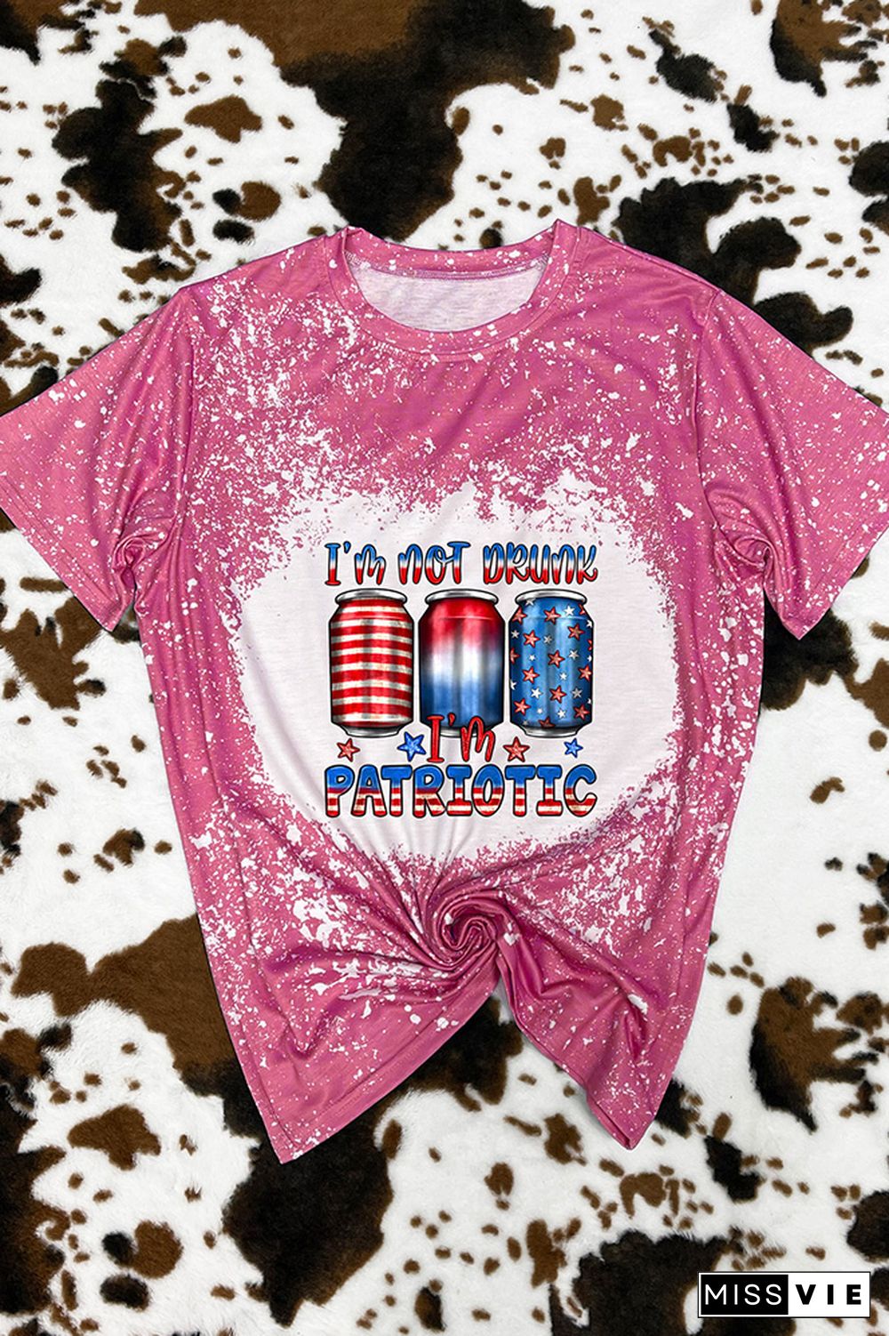 I'm Not Drunk I'm Patritotic Graphic Tee