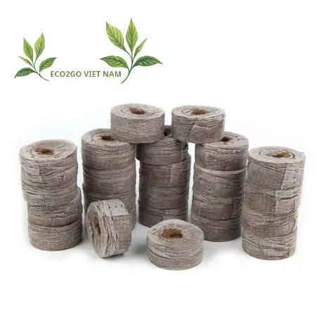 Coco coir tablets 100% natural and eco friendly/Hydroponics coco peat pellet/Coco peat block 100% natural and organic