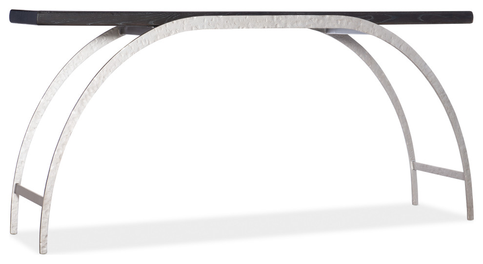 Commerce and Market Metal and Wood Console   Contemporary   Console Tables   by HedgeApple  Houzz