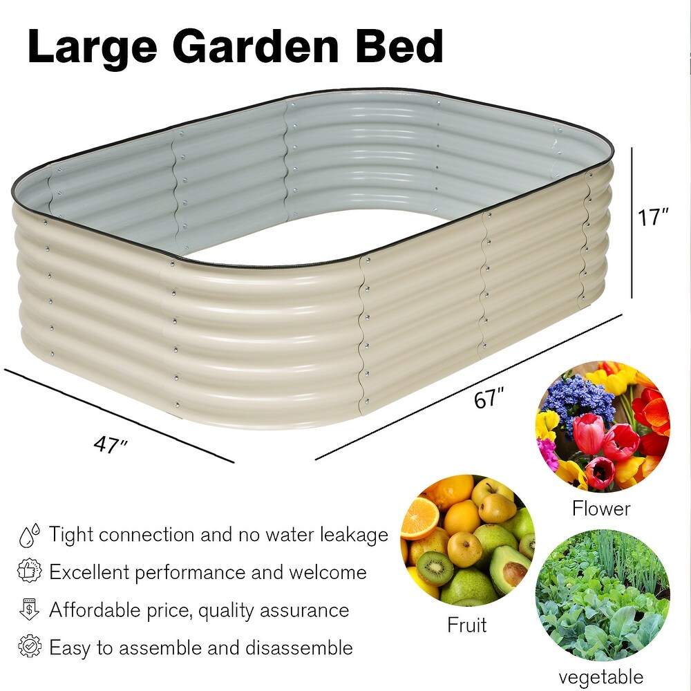 Aoodor Maximum 5' x 3.5' Multiple Combination Raised Garden Bed   N/A