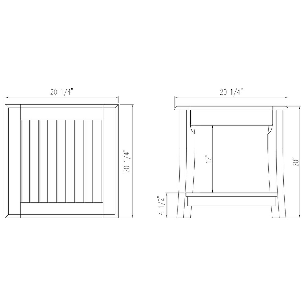 Cambridge Casual Chara 3 piece Outdoor Teak Wood Chat Set