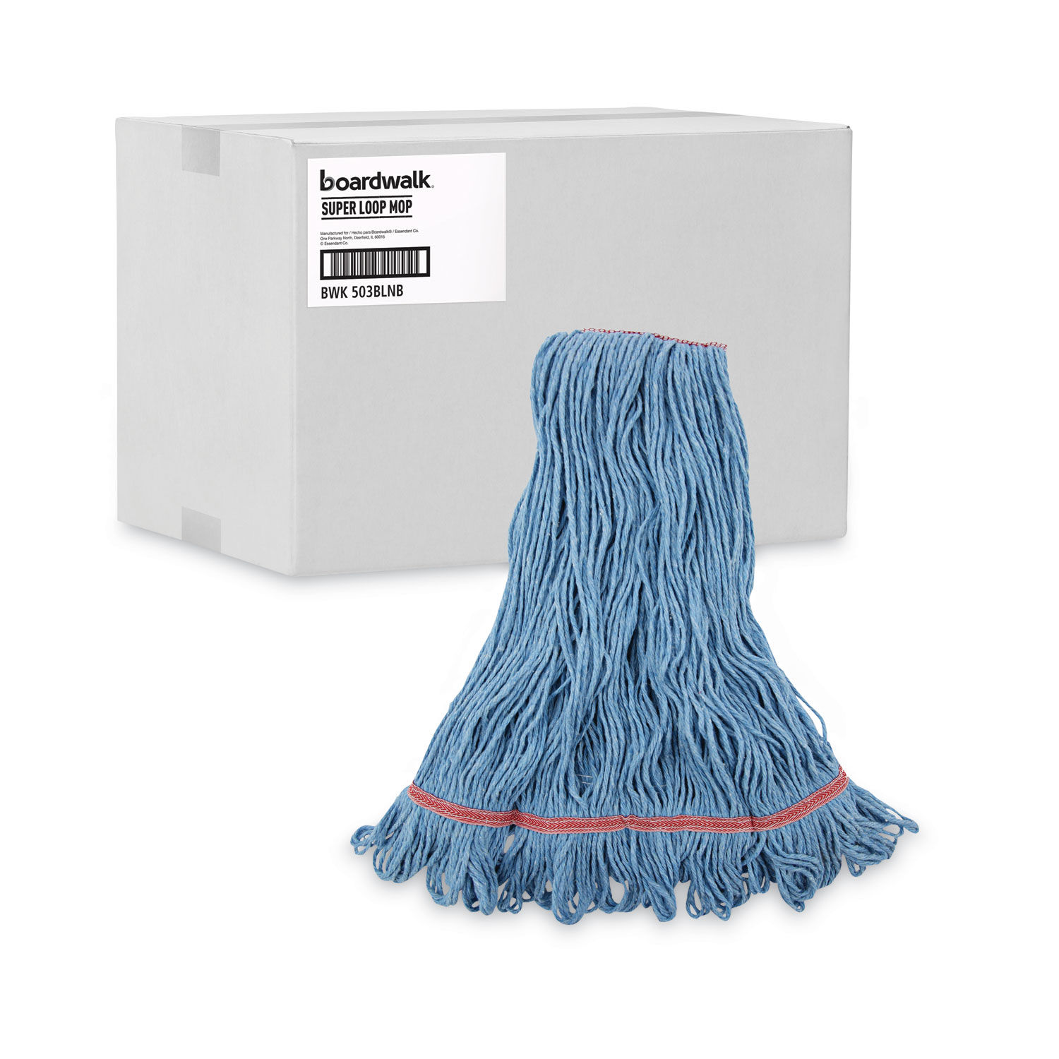 Super Loop Wet Mop Head by Boardwalkandreg; BWK503BLNB