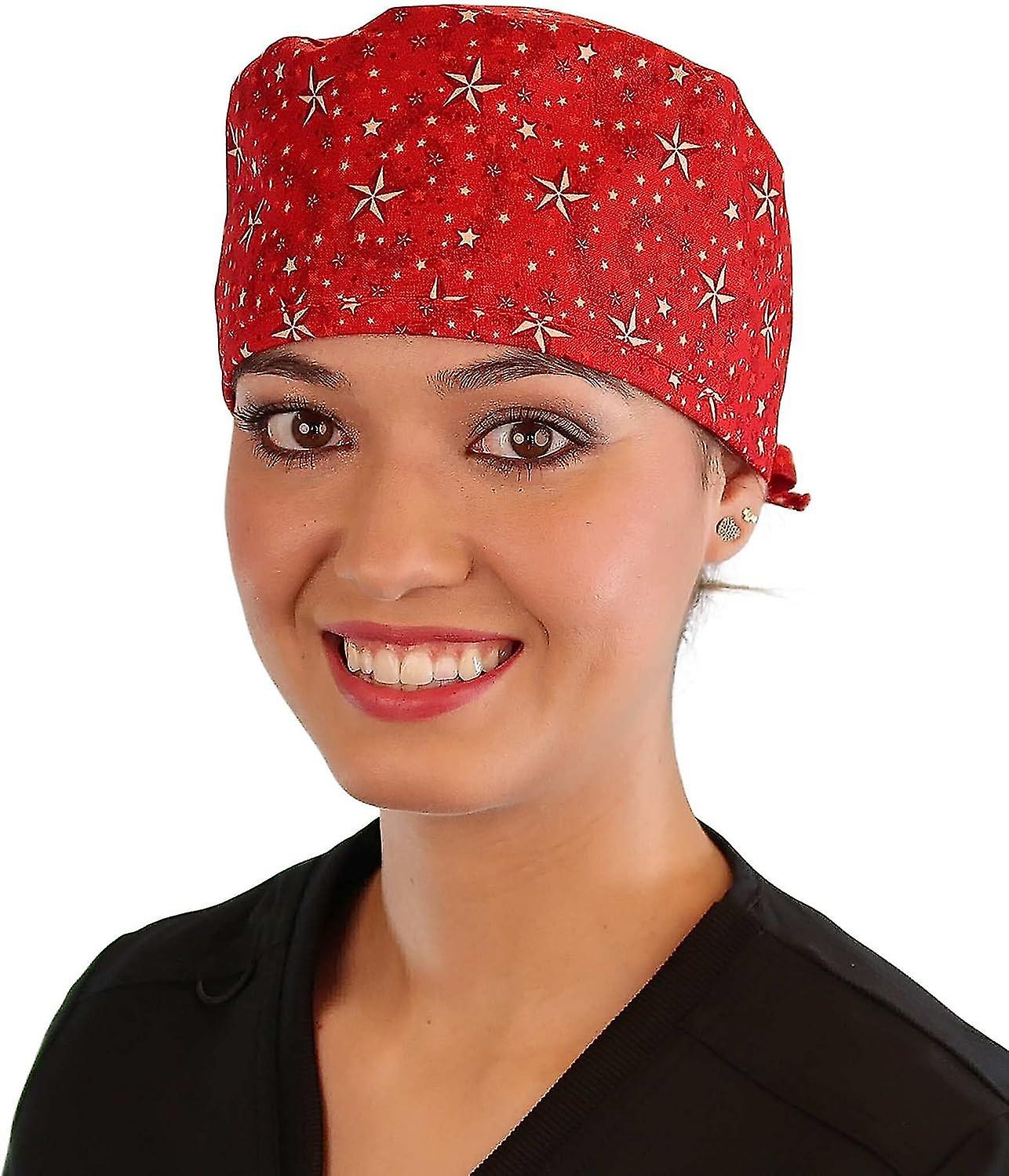 Unisex Surgical Scrub Working Cap - 100% - In The Usa!