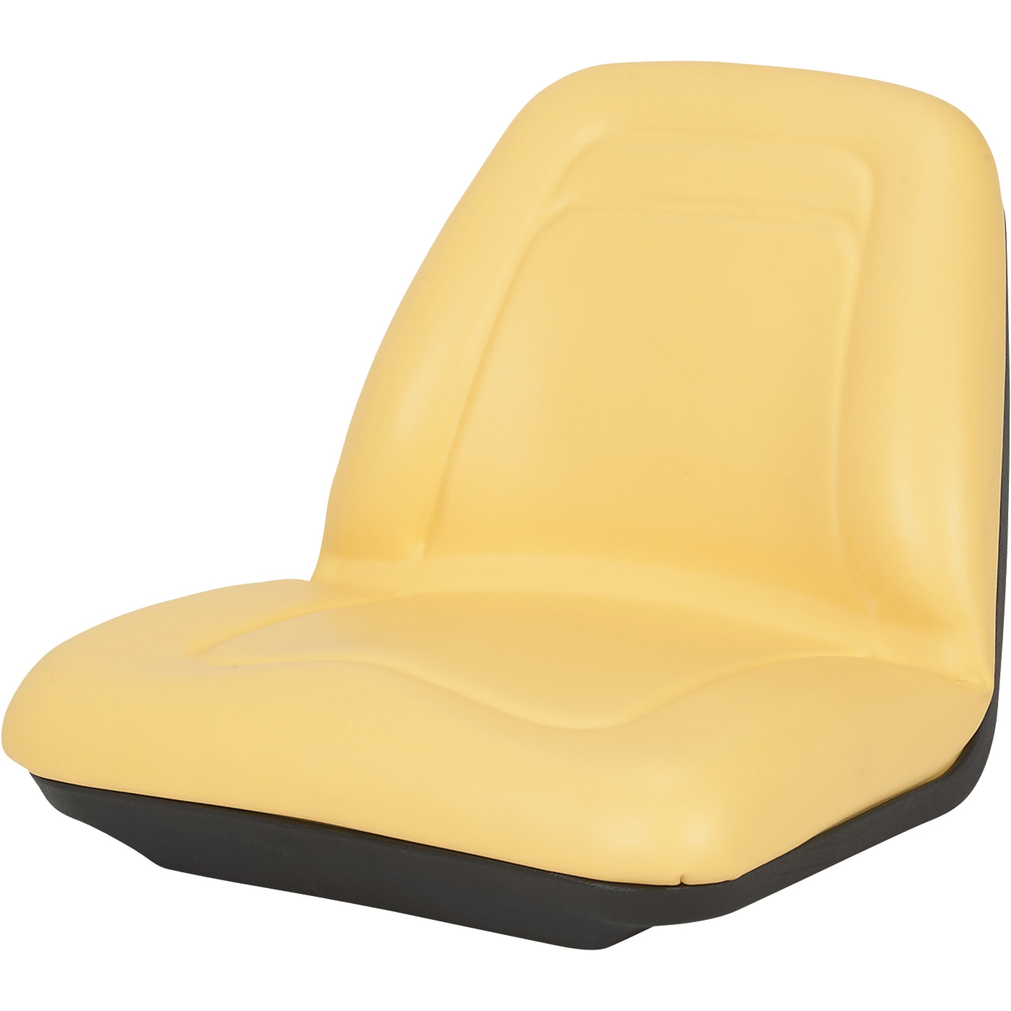 A and I 11988 Deluxe Midback Utility Seat - Yellow， Model No.  TM555YL