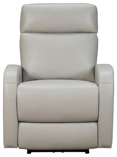 9PH 1176 Levi Power Recliner  Dove   Contemporary   Recliner Chairs   by BisonOffice  Houzz