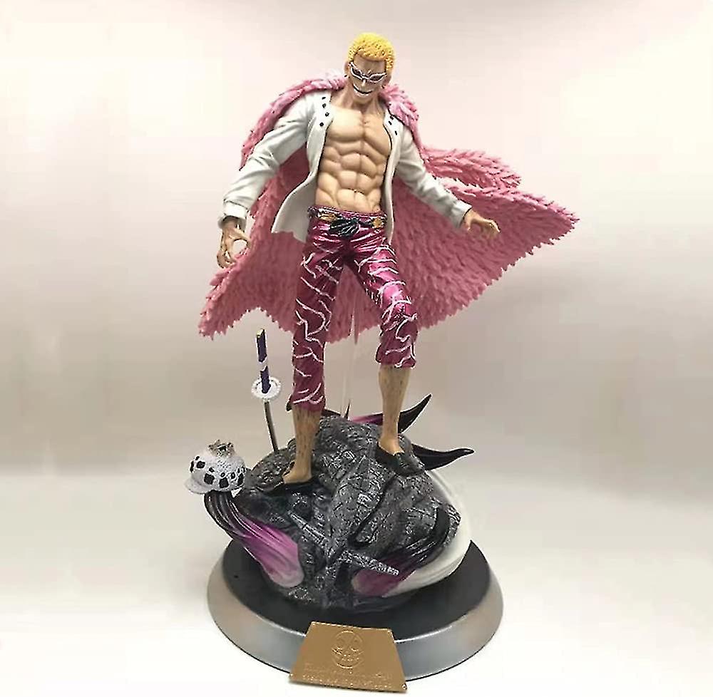 20cm One Piece Doflamingo Japanese Anime Pvc Action Figure Otaku Favorite Newst Handmade Gift Game Collectible Limited Edition Statue Toys Decoration