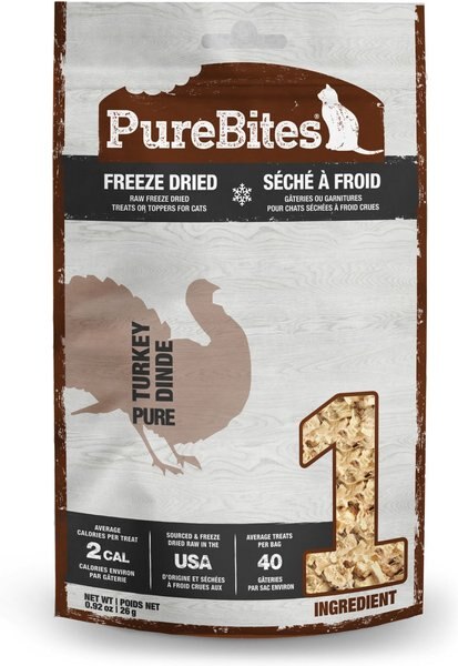 PureBites Turkey Breast Freeze-Dried Raw Cat Treats