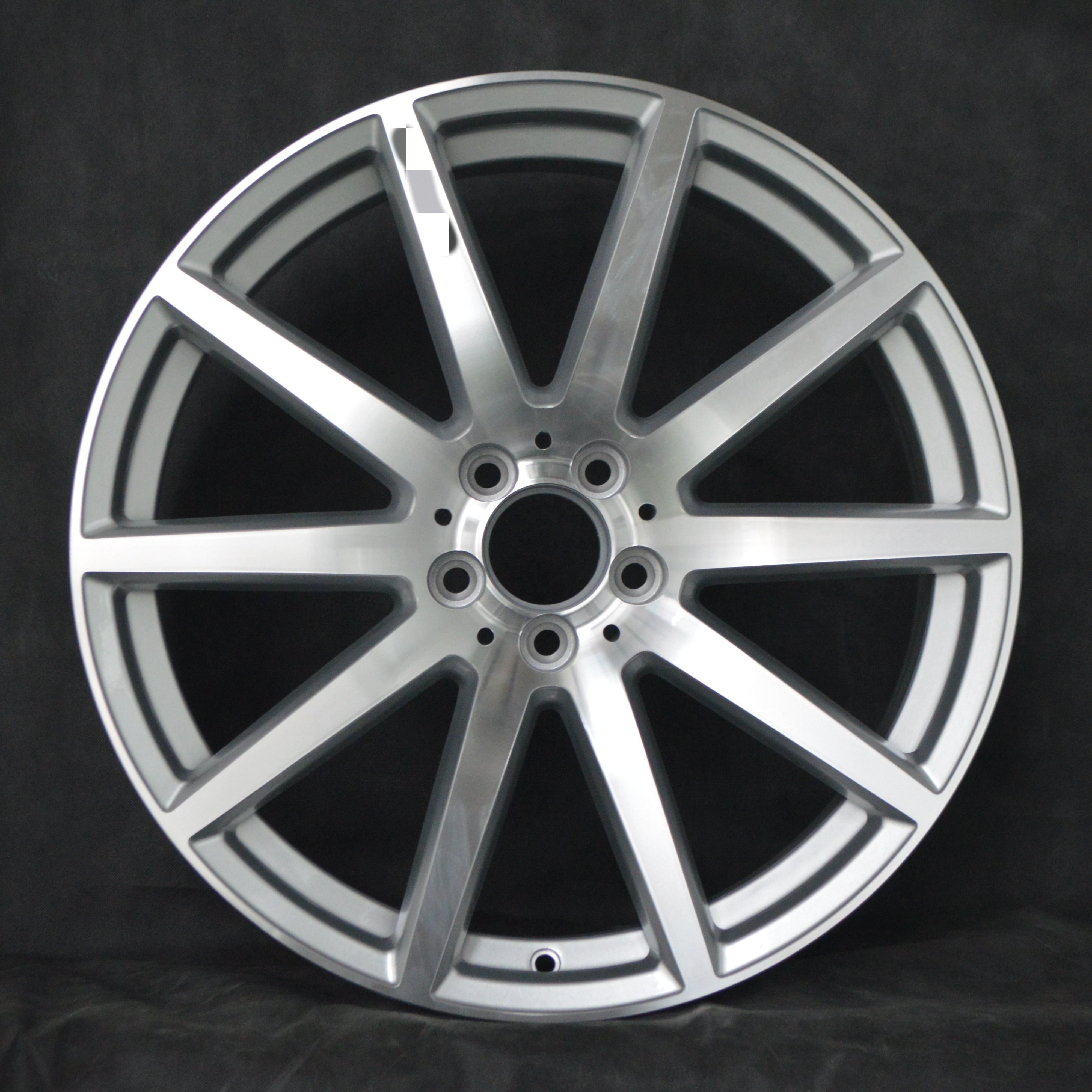 Sliver Painting oy Wheel Rims Multi Spoke 15x5.5 inch Passenger Car Wheels 4x100 Professional