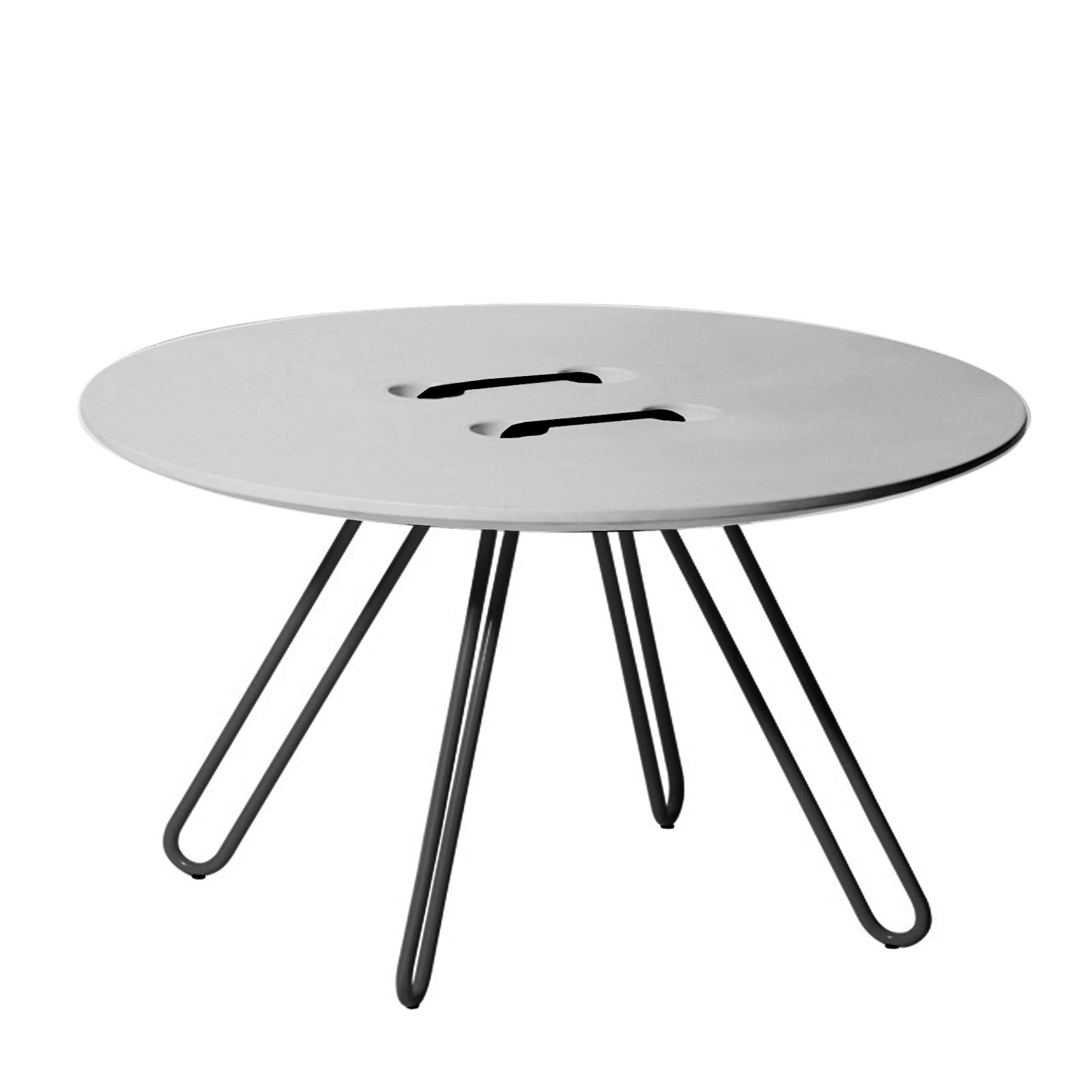 Steel & Mdf Side Table Gt-091