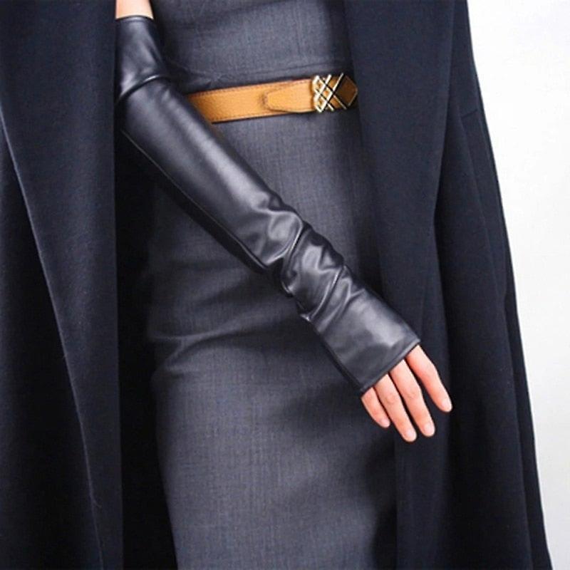 Women's Half Finger Driving Sexy Fingerless Gloves