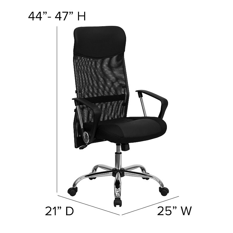 Flash Furniture Abney High Back Swivel Task Office Chair