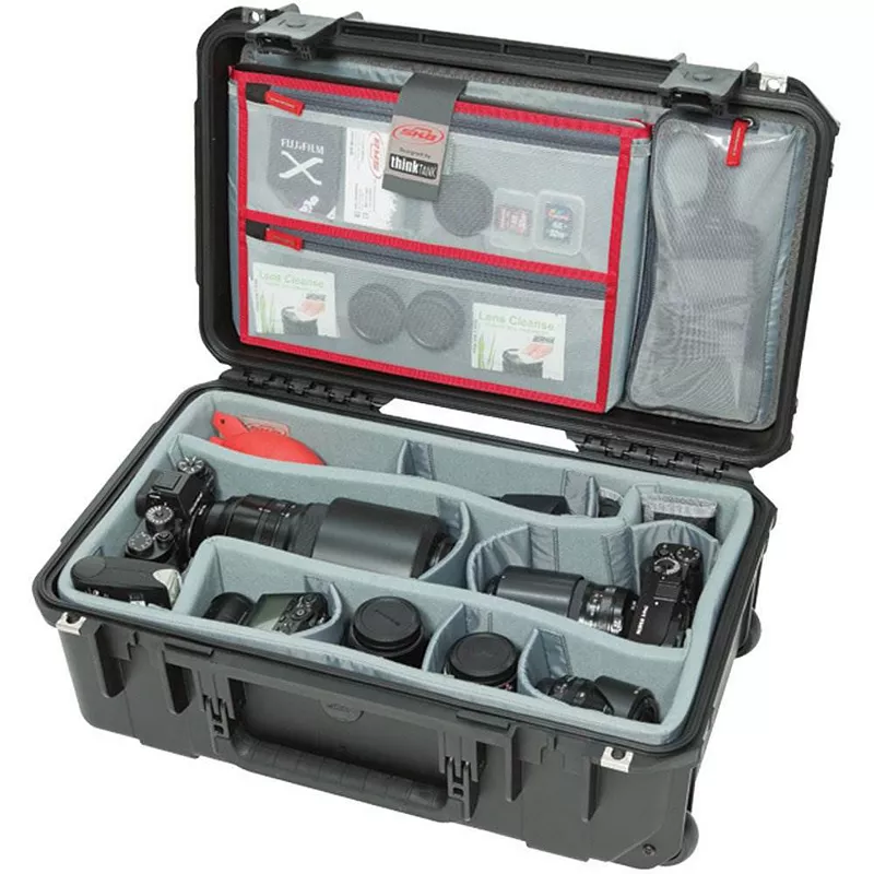 SKB Cases iSeries Case w/Think Tank Designed Photo Dividers and Lid Organizer