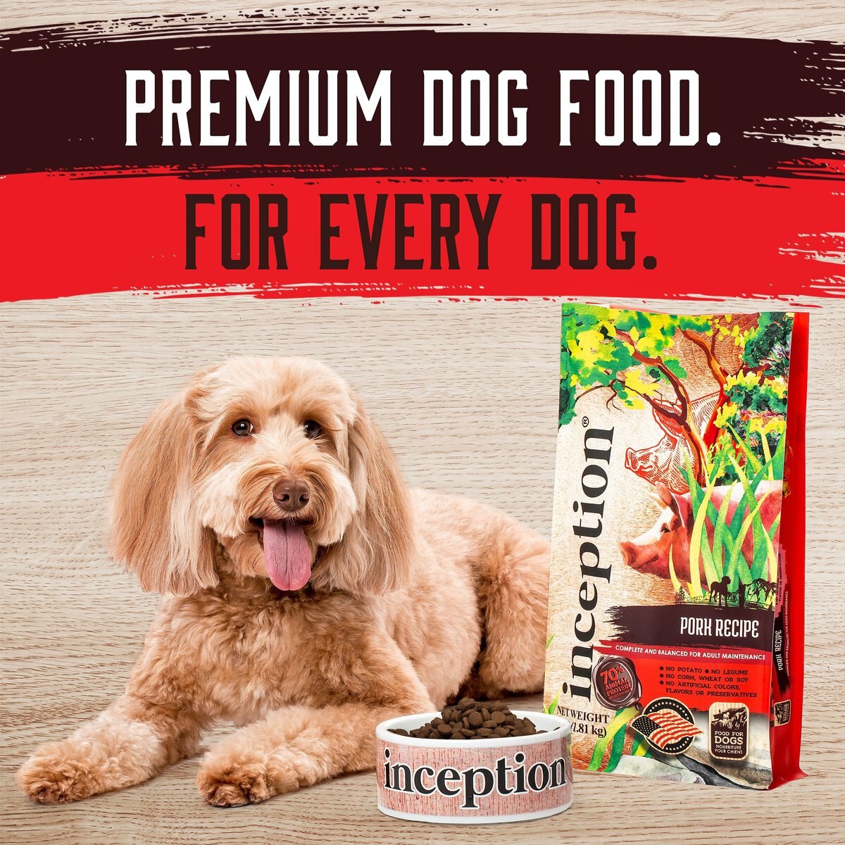 Inception Pork Recipe Dry Dog Food