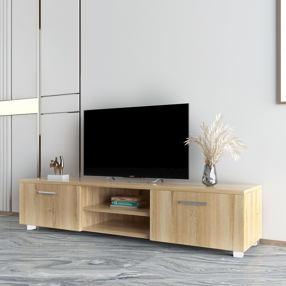 Wood TV Stand for 70\