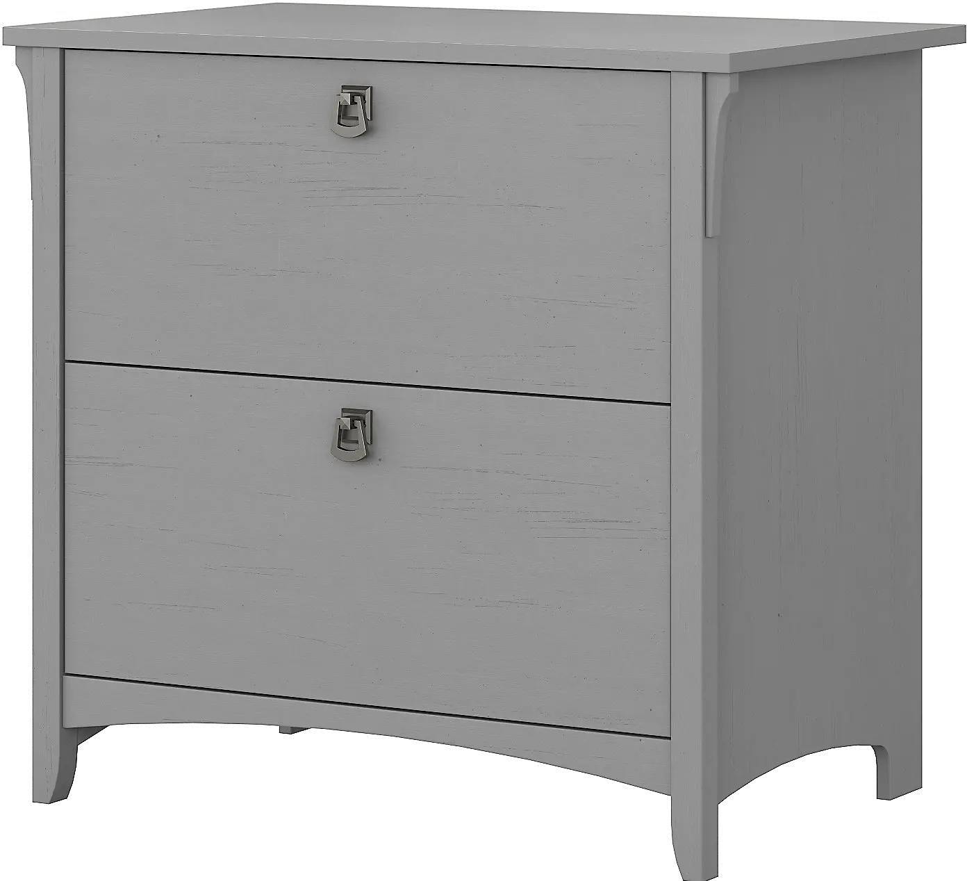 Salinas Cape Cod Gray Lateral File Cabinet - Bush Furniture